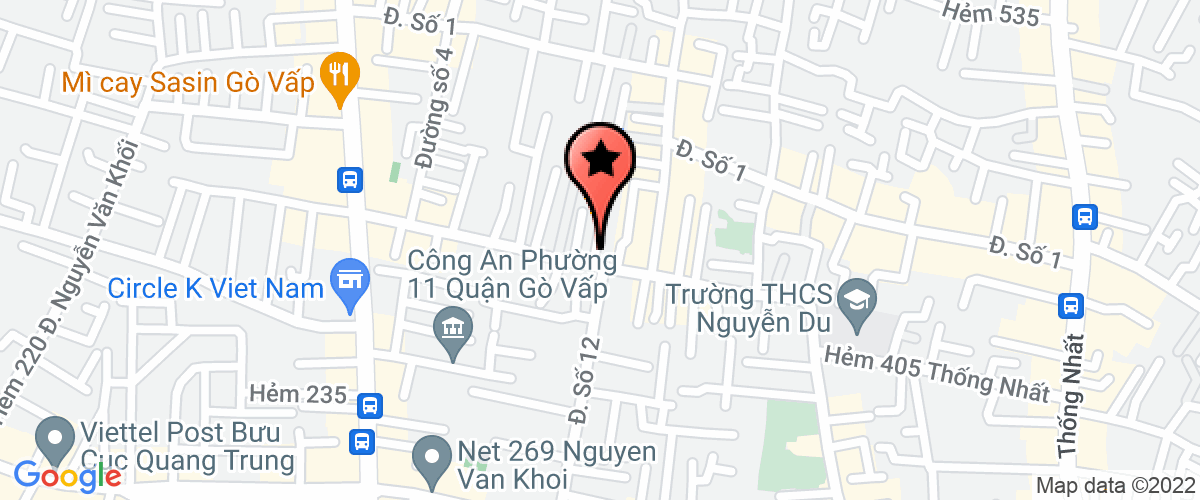 Bản đồ đến địa chỉ Công Ty TNHH Yến Vân Spa