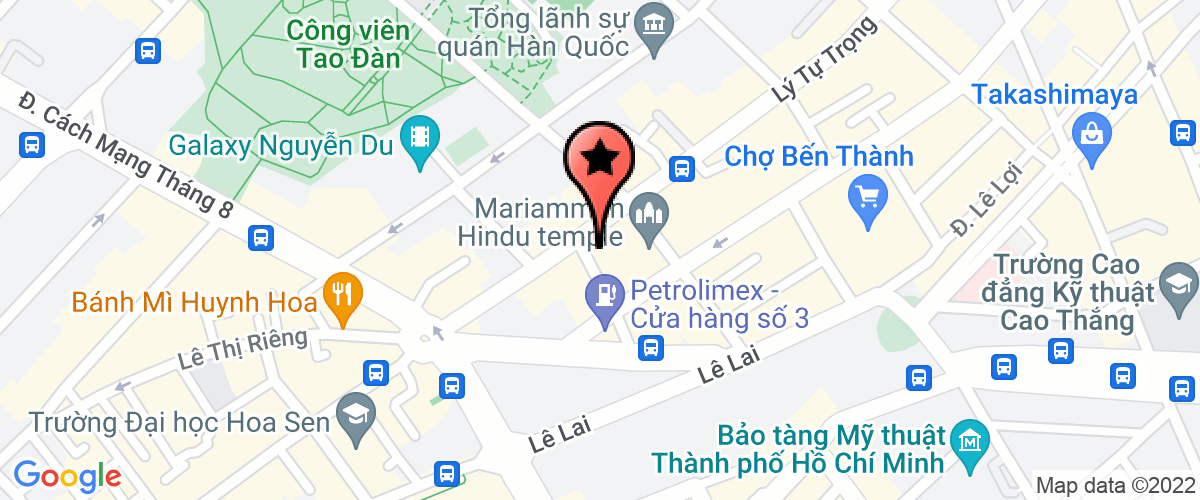 Bản đồ đến địa chỉ Công Ty TNHH Asean Travel Smiles