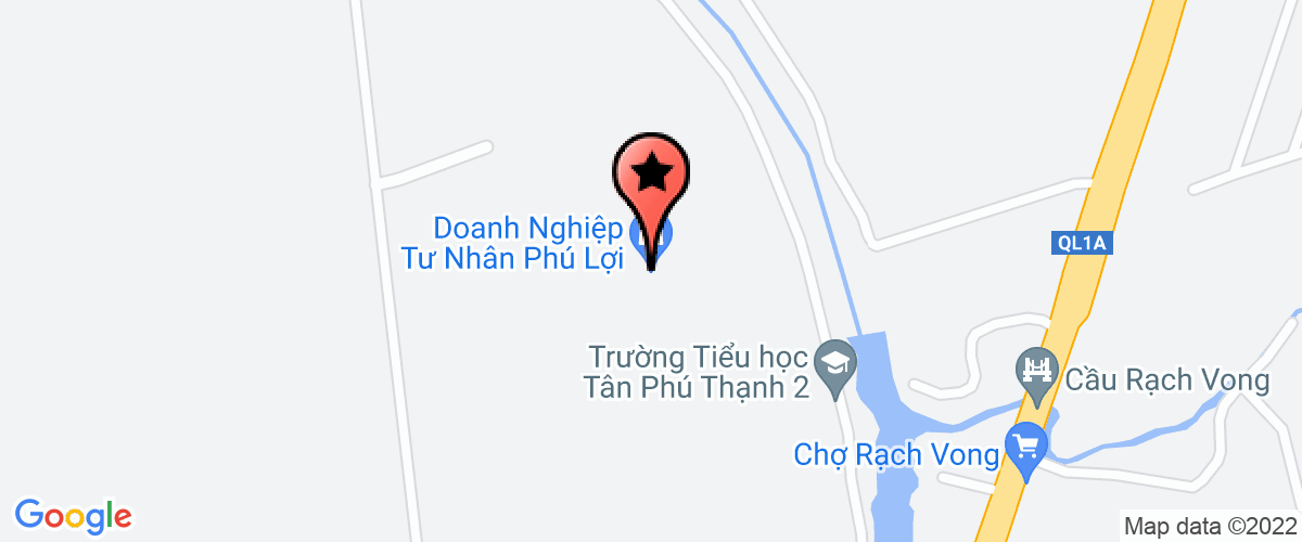 Bản đồ đến địa chỉ Công Ty TNHH MTV Cơ Khí Xây Dựng Quảng Cáo Huỳnh Tòng