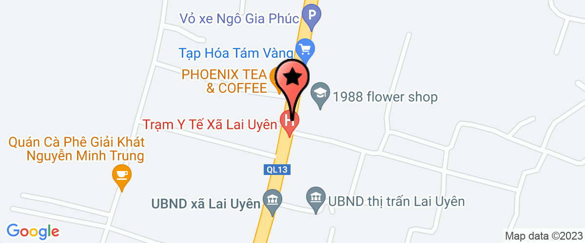 Bản đồ đến địa chỉ Công Ty TNHH Một Thành Viên Đại Tín Thành Phát
