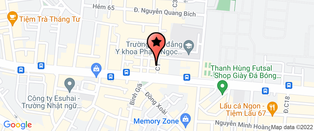 Bản đồ đến địa chỉ Công Ty Trách Nhiệm Hữu Hạn Công Nghệ Korea Vietnam