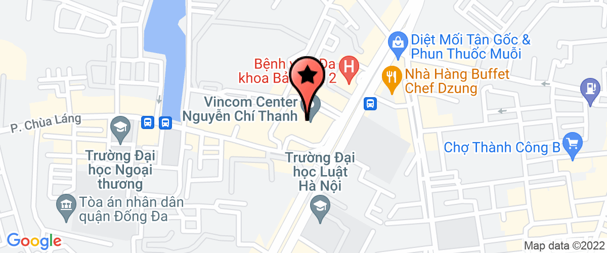 Bản đồ đến địa chỉ Chi Nhánh Số 06 Tại Hà Nội - Công Ty TNHH Một Thành Viên Vinschool - Trường Mầm Non Tư Thục Vinschool - Nct