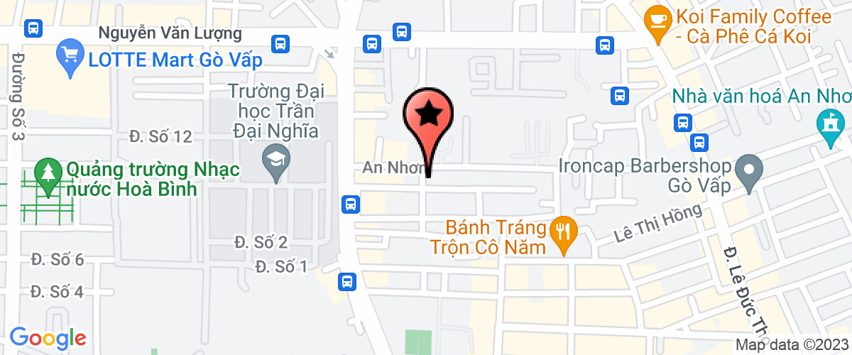 Bản đồ đến địa chỉ Chi Nhánh Cty Cổ Phần Vật Tư Đường Sắt Sài Gòn Trung Tâm Kinh Doanh Thương Mại Gò Vấp