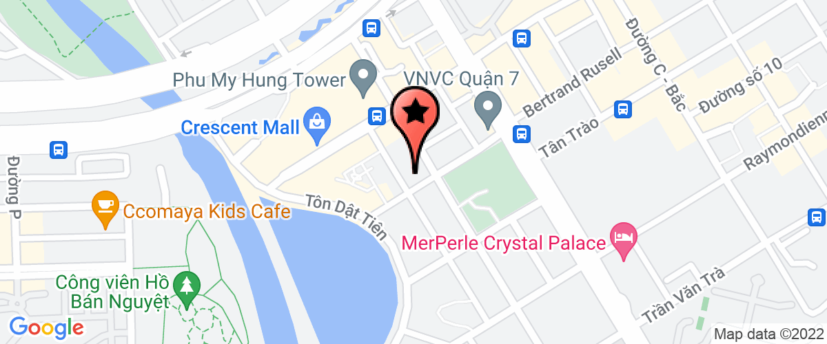 Bản đồ đến địa chỉ Công Ty TNHH Song Ngư Films