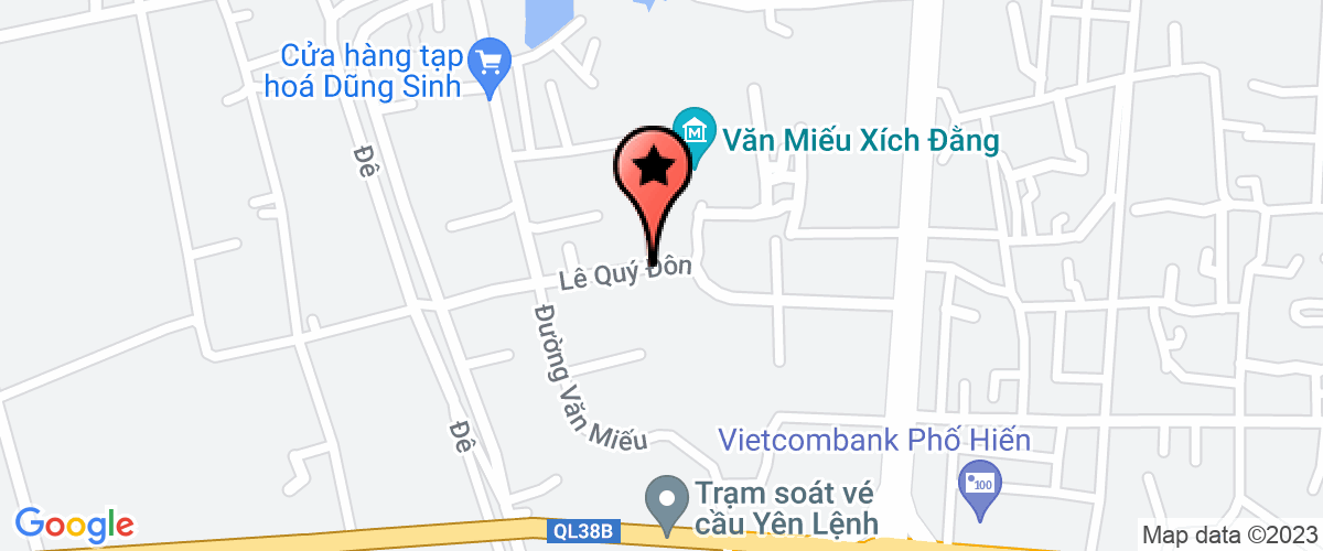 Bản đồ đến địa chỉ Công Ty TNHH May Ttd Hưng Yên