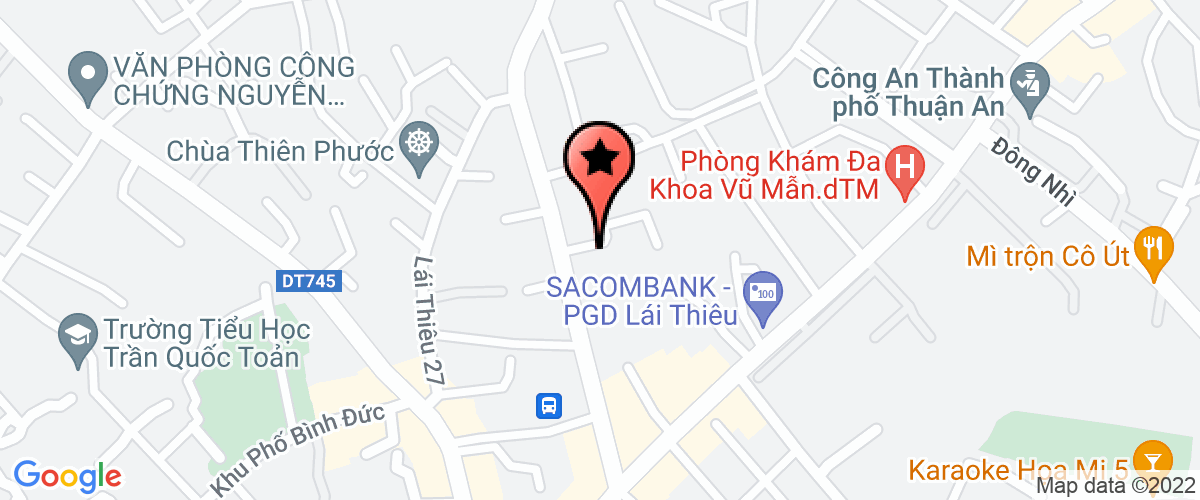 Bản đồ đến địa chỉ Công Ty TNHH Một Thành Viên Thương Mại Vận Tải Du Lịch Đại Lộc Phát