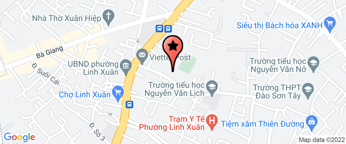 Bản đồ đến địa chỉ Công Ty TNHH Thương Mại Dịch Vụ Sản Xuất Vận Tải Xăng Dầu Ngọc Trung