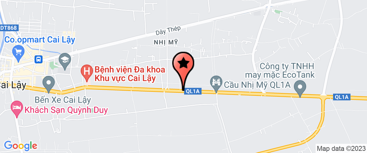 Bản đồ đến địa chỉ Chi Nhánh Miền Tây - Công Ty Cổ Phần Hóa Chất Phú Mỹ
