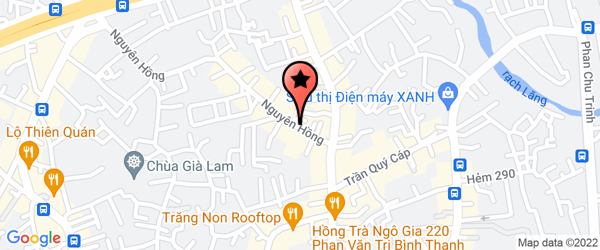 Bản đồ đến địa chỉ Công Ty TNHH MTV 39 Sao Băng