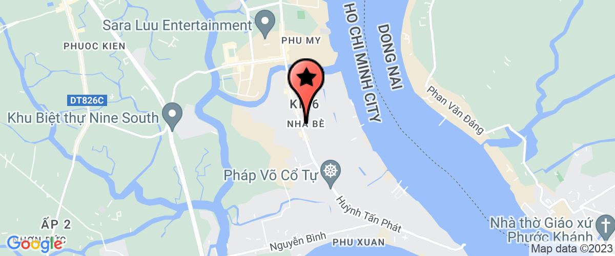 Bản đồ đến địa chỉ Bưu Điện Nhà Bè
