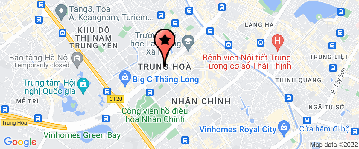 Bản đồ đến địa chỉ Công ty TNHH SX dịch vụ đầu tư phát triển nông nghiệp ADESCO