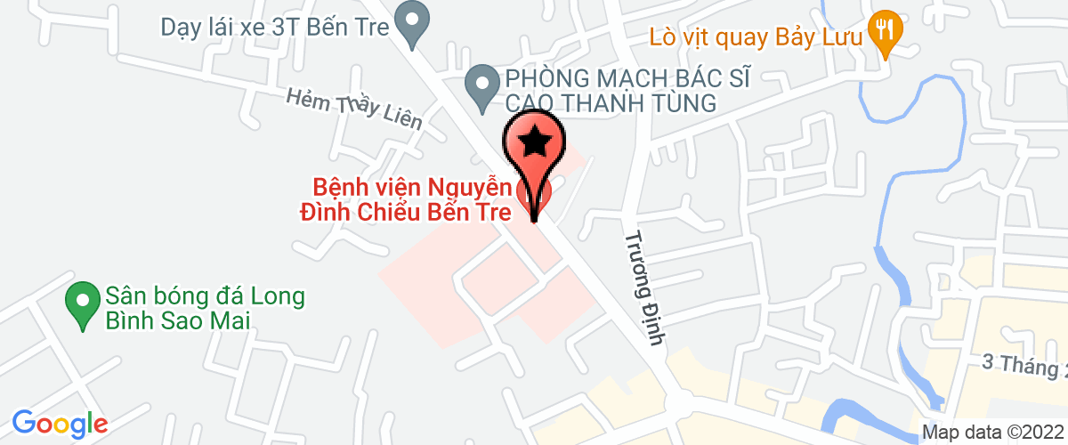 Bản đồ đến địa chỉ Trung tâm Giám định Y khoa tỉnh Bến Tre