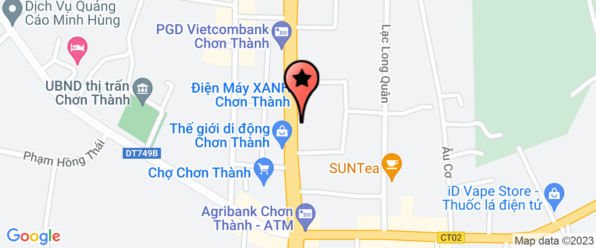 Bản đồ đến địa chỉ Công Ty TNHH Một Thành Viên ô Tô Tuấn Huy