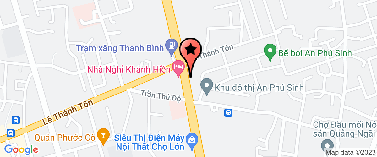 Bản đồ đến địa chỉ Công Ty TNHH Một Thành Viên Thương Mại Huỳnh Thanh