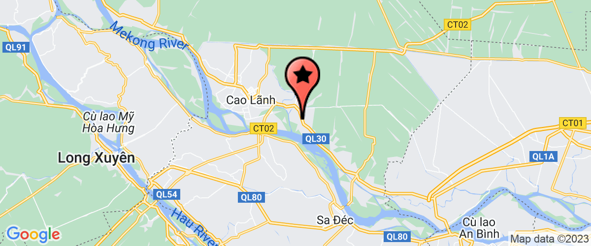 Bản đồ đến địa chỉ Chi Nhánh Công Ty TNHH Đầu Tư Và Du Lịch Hoa Sen Tại Cao Lãnh
