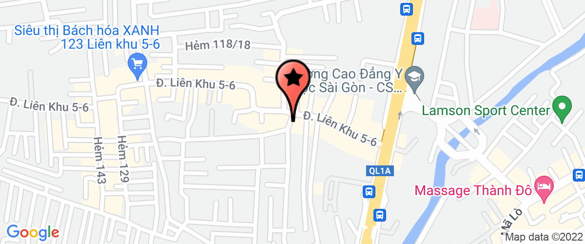 Bản đồ đến địa chỉ Công Ty TNHH Bao Bì Bão Lê Hoa