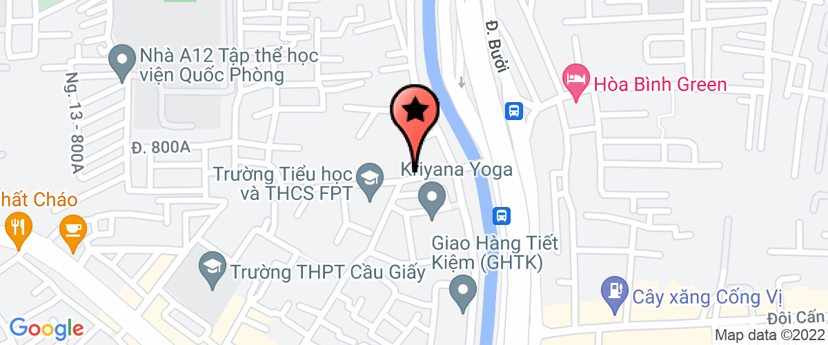 Bản đồ đến địa chỉ Công Ty TNHH Kiến Trúc Và Vật Liệu Xây Dựng Thăng Long