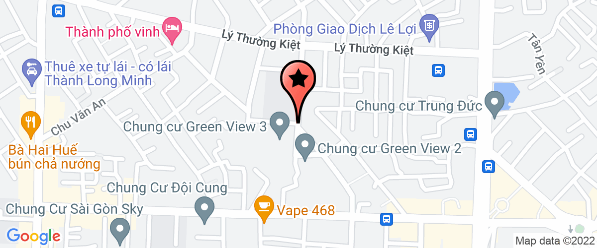 Bản đồ đến địa chỉ Công Ty TNHH Tiến Võ