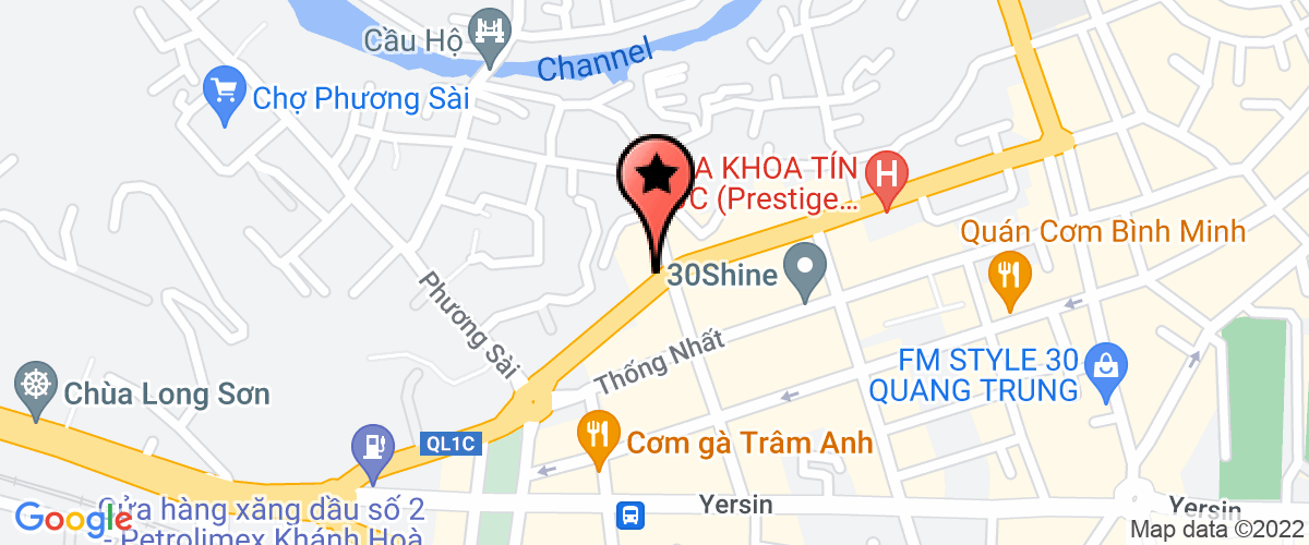 Bản đồ đến địa chỉ Công Ty TNHH TM DV Phước Lộc Nha Trang