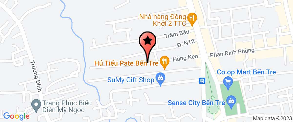 Bản đồ đến địa chỉ Công Ty TNHH Một Thành Viên Thực Phẩm - Thủy Sản Minh Thiện