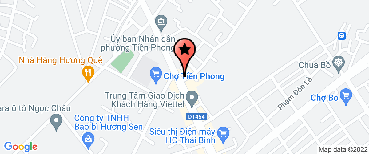 Bản đồ đến địa chỉ Công Ty TNHH Hợp Tác Lao Động Và Thương Mại Thái Bình