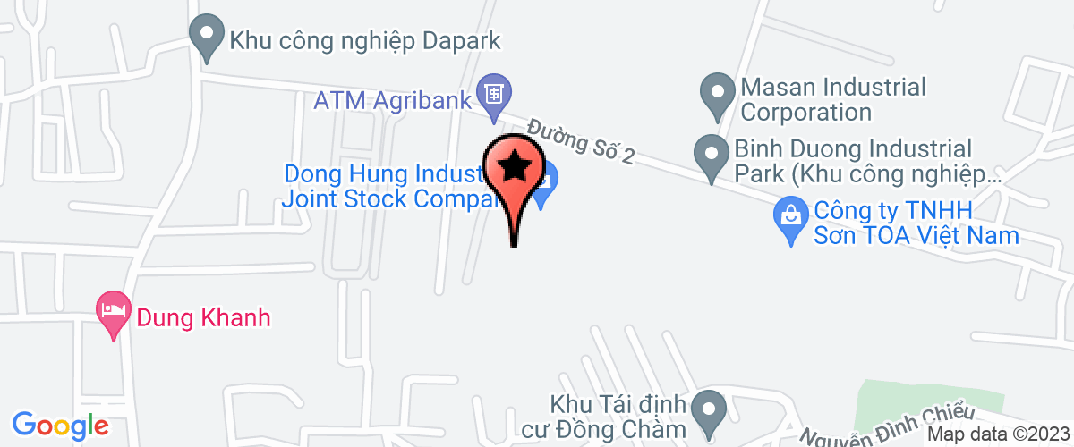 Bản đồ đến địa chỉ Công ty TNHH DAIYU STEEL Việt Nam