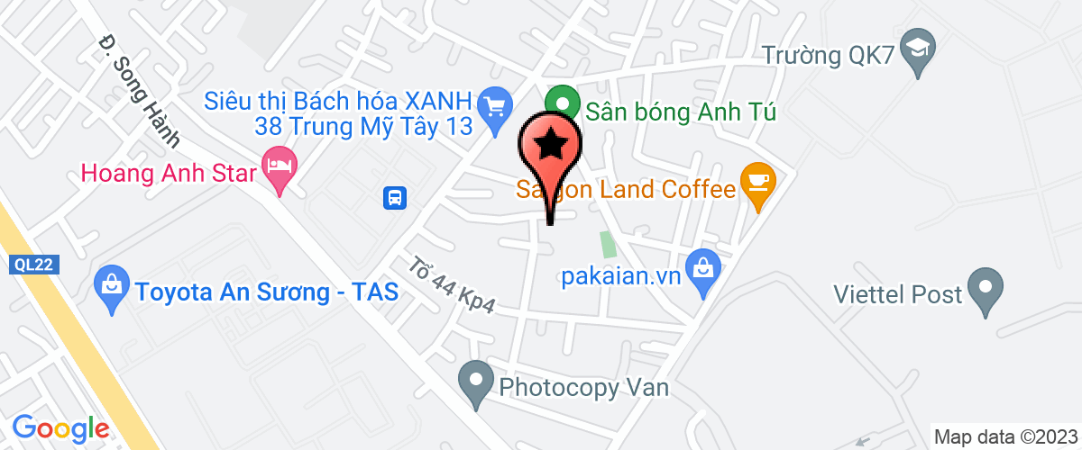 Bản đồ đến địa chỉ Công Ty TNHH Một Thành Viên Khai Thác Khoáng Sản Thiên Phú