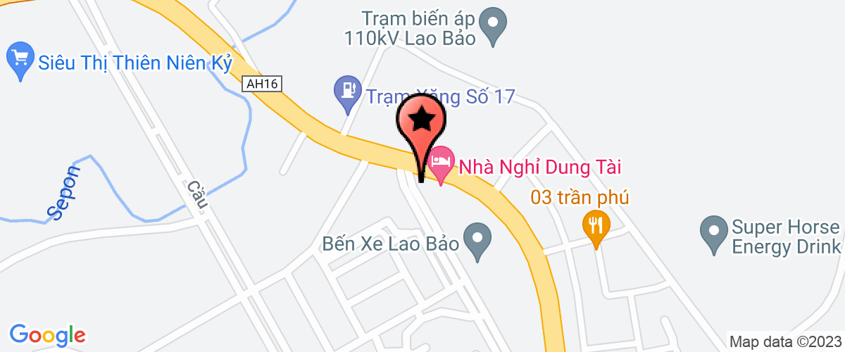Bản đồ đến địa chỉ Công Ty Trách Nhiệm Hữu Hạn Một Thành Viên 18 Lao Bảo