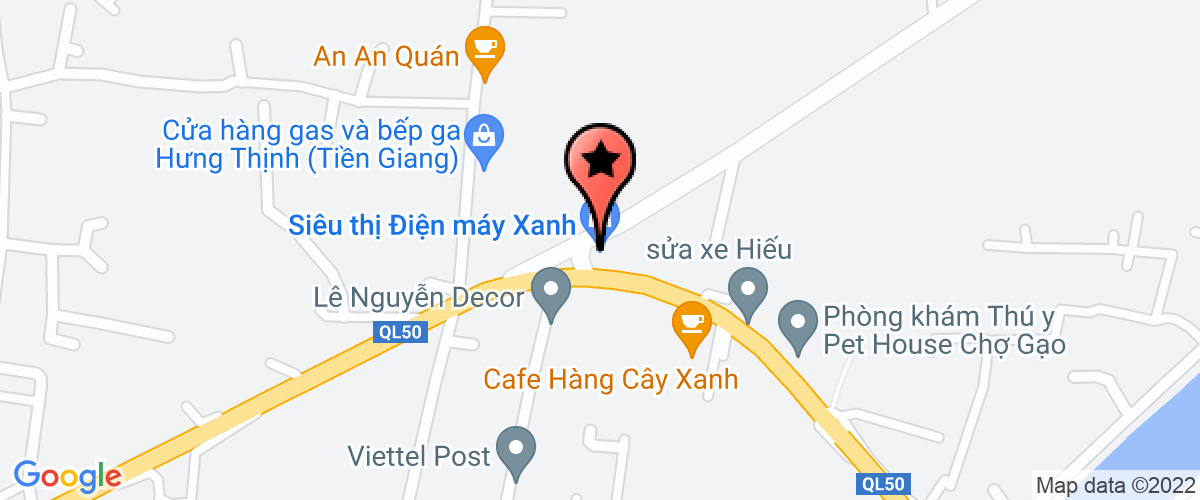 Bản đồ đến địa chỉ Doanh Nghiệp Tư Nhân Thương Mại Dịch Vụ Chợ Gạo