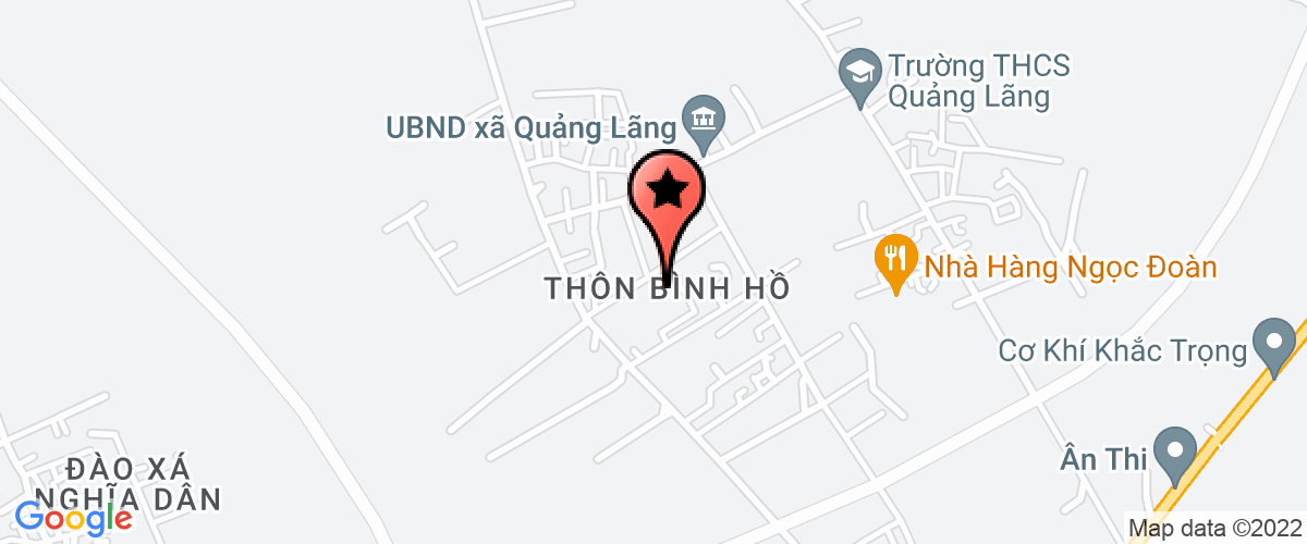Bản đồ đến địa chỉ Công Ty TNHH Thương Mại Dịch Vụ Và Sản Xuất Anh Nghĩa