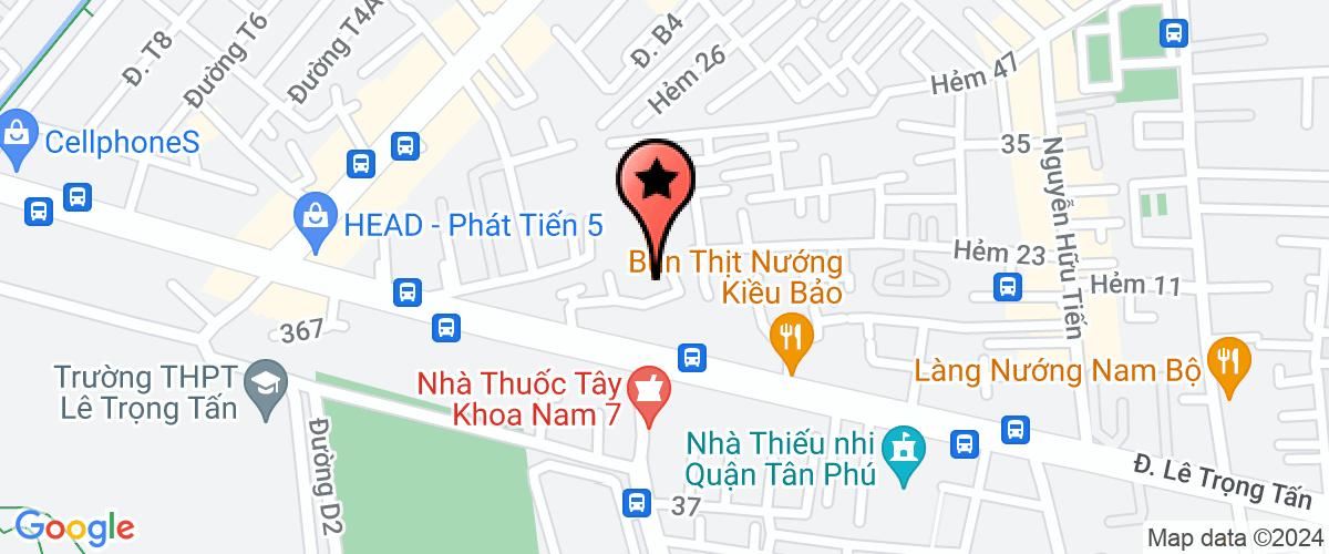 Bản đồ đến địa chỉ Cty TNHH Sản Xuất Thương Mại Dịch Vụ Thịnh Trị