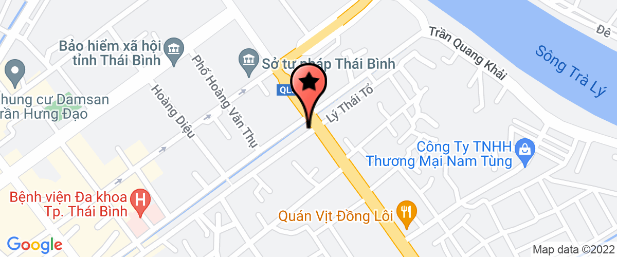 Bản đồ đến địa chỉ Công Ty TNHH Thương Mại Và Dịch Vụ Ngân Hoàng Thái Bình