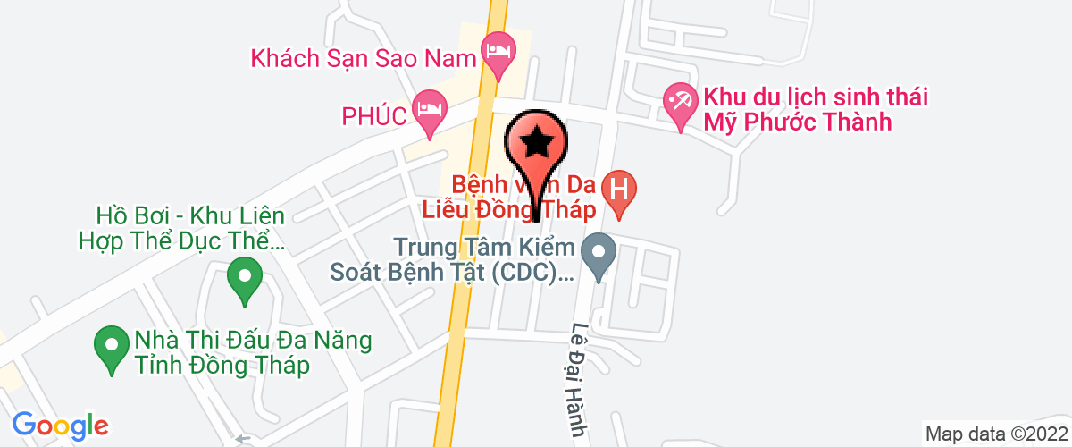 Bản đồ đến địa chỉ Công Ty TNHH Tư Vấn Thiết Kế Xây Dựng An Phúc Đồng Tháp