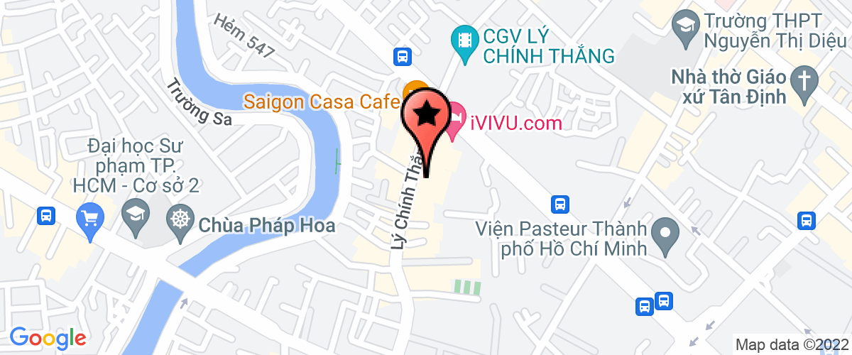 Bản đồ đến địa chỉ Công Ty TNHH Luật, Tài Chính Và Kế Toán Thành Công - Sài Gòn