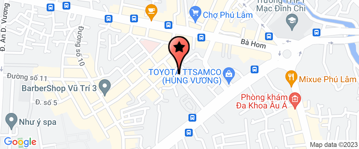 Bản đồ đến địa chỉ Chi Nhánh Công Ty TNHH Thương Mại - Dịch Vụ Xuất Nhập Khẩu Vĩnh Thái- Kho Chứa Hàng