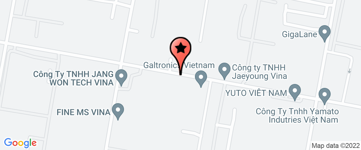 Bản đồ đến địa chỉ Công ty TNHH Tyco Electronics Việt Nam