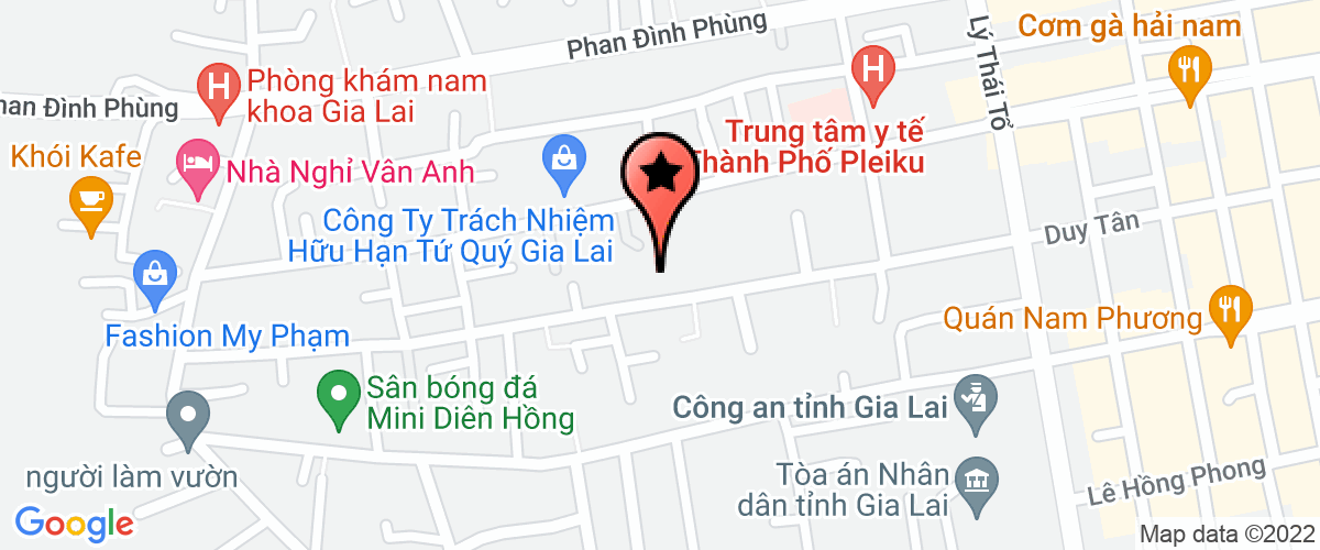 Bản đồ đến địa chỉ Công Ty TNHH Một Thành Viên Nghi Khang Gia Lai