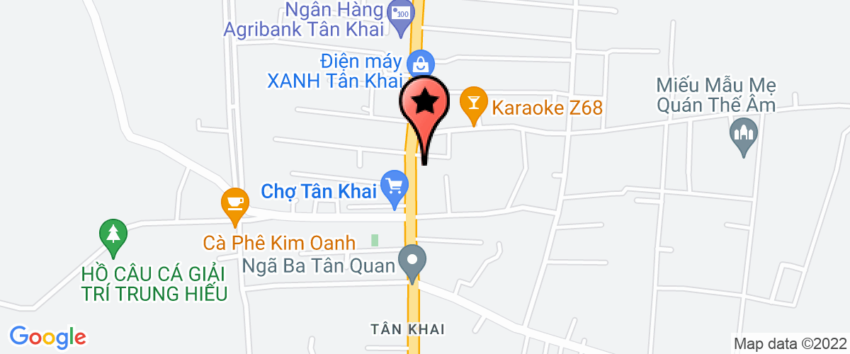 Bản đồ đến địa chỉ Công ty TNHH một thành viên Việt úc