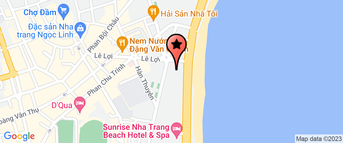 Bản đồ đến địa chỉ Công ty Xổ Số Kiến Thiết Khánh Hòa nộp hộ đại lý vé số huyện Vạn Ninh
