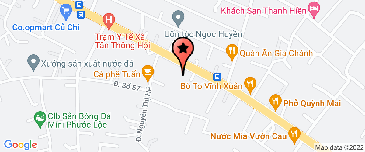 Bản đồ đến địa chỉ Công Ty TNHH Thanh Hoa