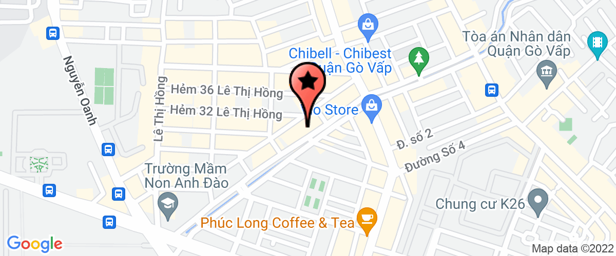 Bản đồ đến địa chỉ Công Ty TNHH Thương Mại Dịch Vụ Khách Sạn Thái An