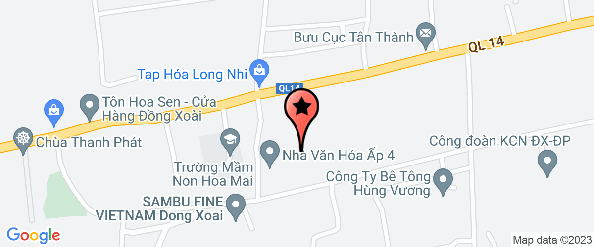 Bản đồ đến địa chỉ Công Ty TNHH Một Thành Viên Thương Mại Sản Xuất Thành Đô