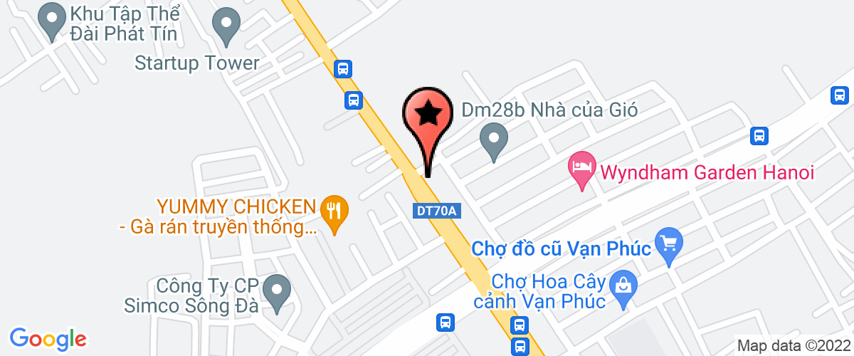 Bản đồ đến địa chỉ Công Ty Cổ Phần Sản Xuất Nội Thất Toppro Việt Nam