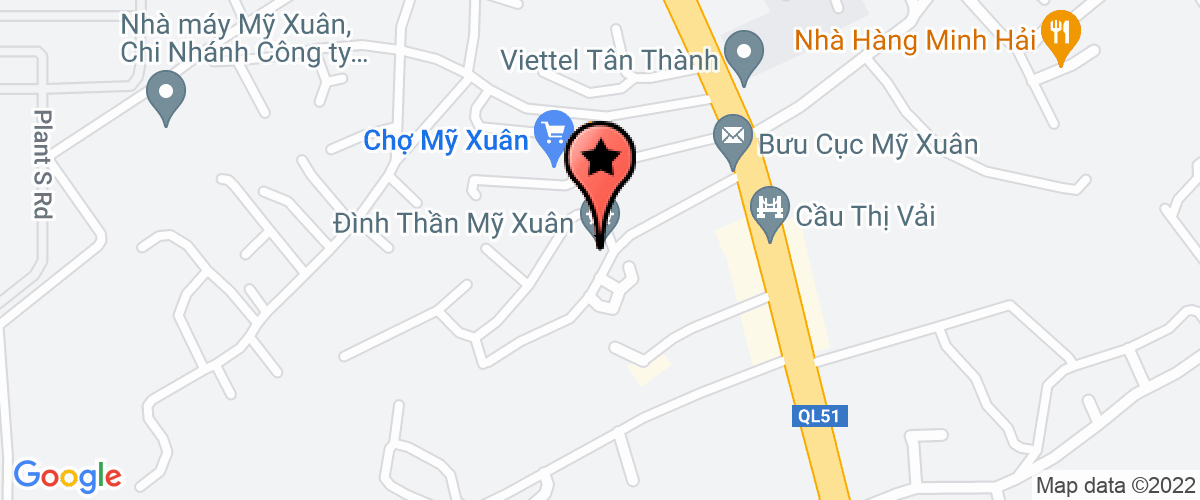 Bản đồ đến địa chỉ Công Ty Trách Nhiệm Hữu Hạn Mua Bán Máy Móc Thiết Bị Xây Dựng Việt Hồng