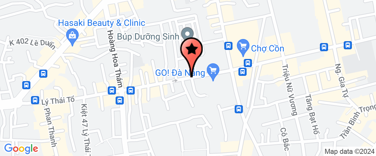 Bản đồ đến địa chỉ Chi Nhánh Công Ty TNHH Một Thành Viên Đại Gia Đình Tại Đà Nẵng