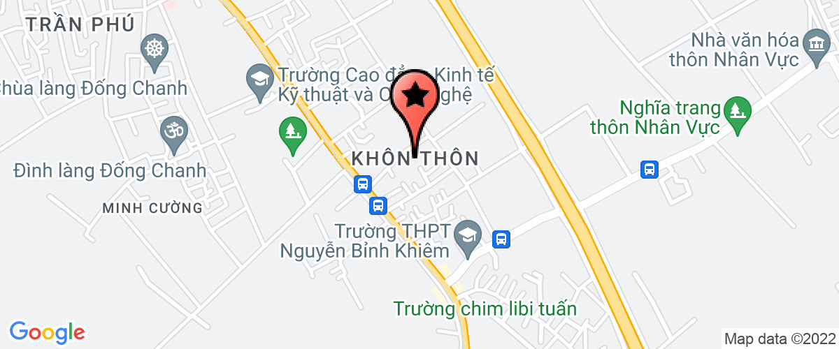 Bản đồ đến địa chỉ Công Ty Cổ Phần Đầu Tư Xây Dựng Thường Mại Nam Hà Nội