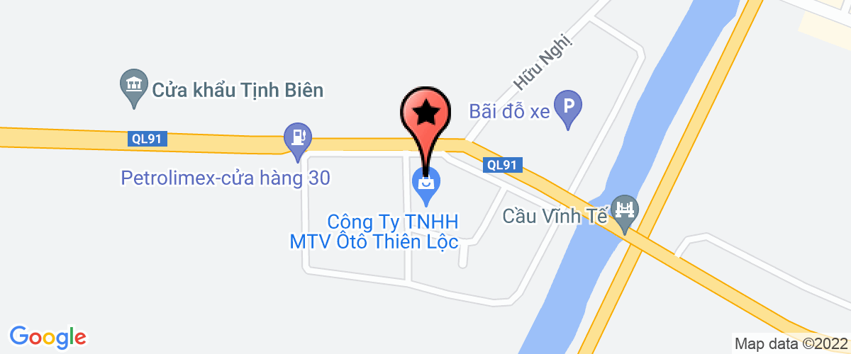 Bản đồ đến địa chỉ Công Ty TNHH Thương Mại Dịch Vụ Tịnh Biên Thanh Bình