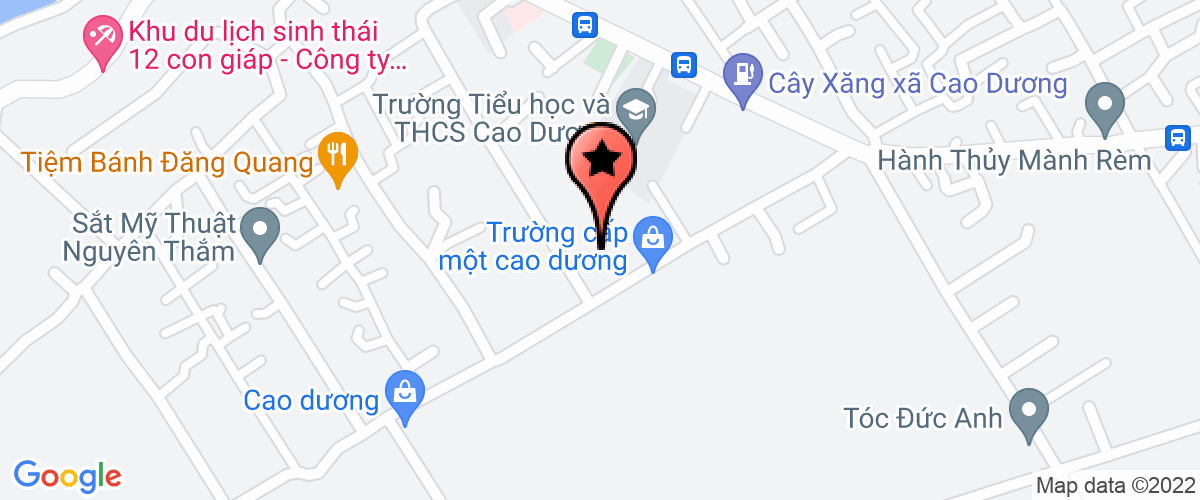 Bản đồ đến địa chỉ Công Ty TNHH Xây Dựng Và Thương Mại Dương Thành