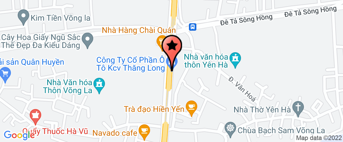 Bản đồ đến địa chỉ Công ty cổ phần cơ điện Quang Minh