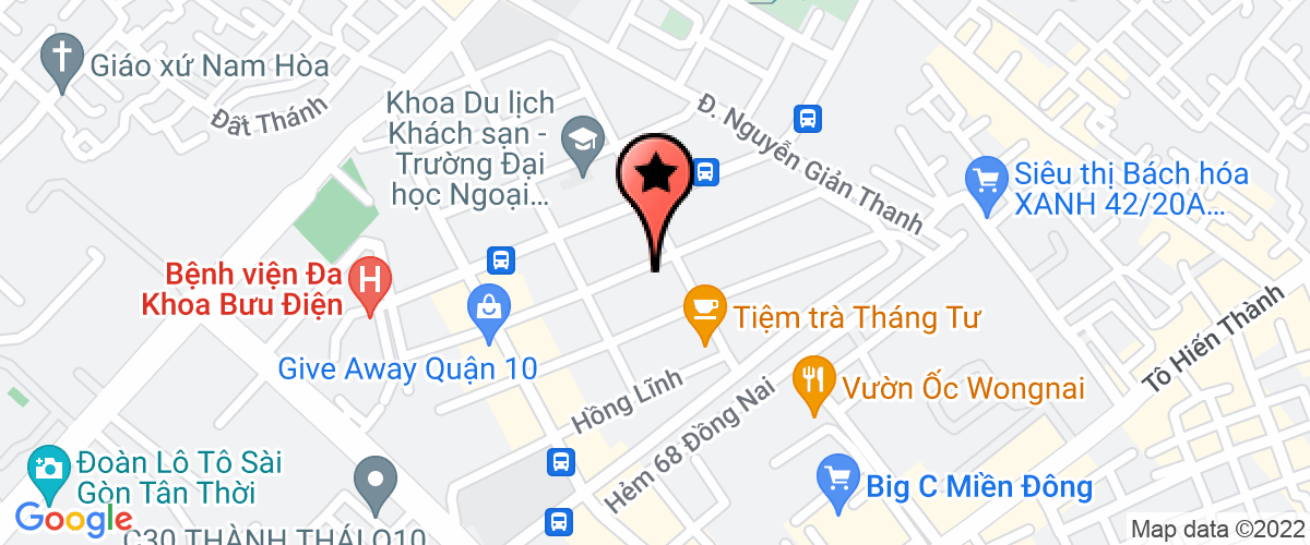 Bản đồ đến địa chỉ Công Ty TNHH Một Thành Viên á âu Việt